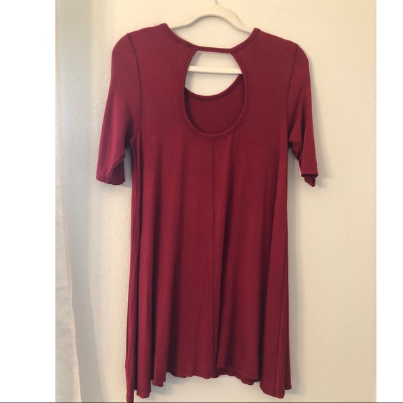 FREE PEOPLE Tunic Top Open Back - Picture 4 of 12